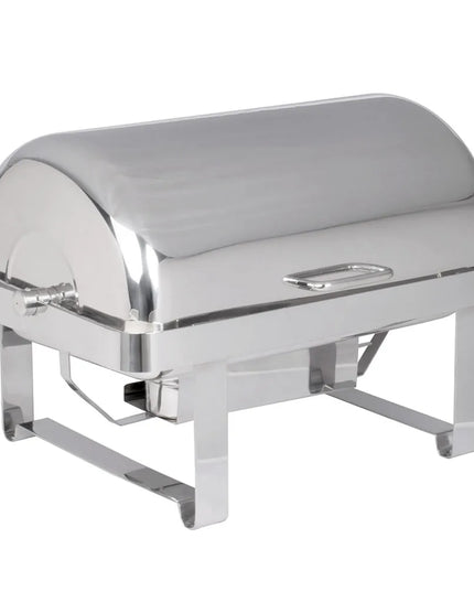 Vollrath 46350 Full Size Chafer w/ Roll-top Lid & Chafing Fuel Heat