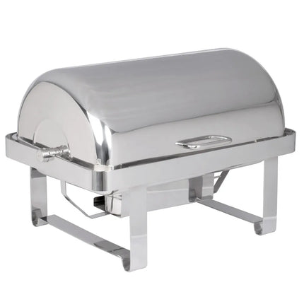 Vollrath 46350 Full Size Chafer w/ Roll-top Lid & Chafing Fuel Heat