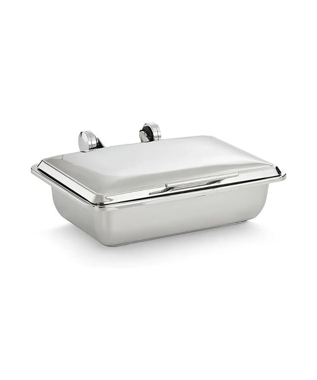 Vollrath 4644015 8 3/10 qt FullSize Induction Chafer w/ Solid Lid, Stainless