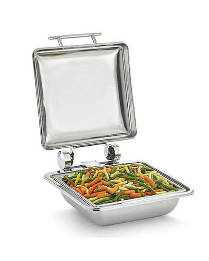 Vollrath 4644025 5 3/5 qt TwoThird Size Induction Chafer w/ Solid Lid, Stainless