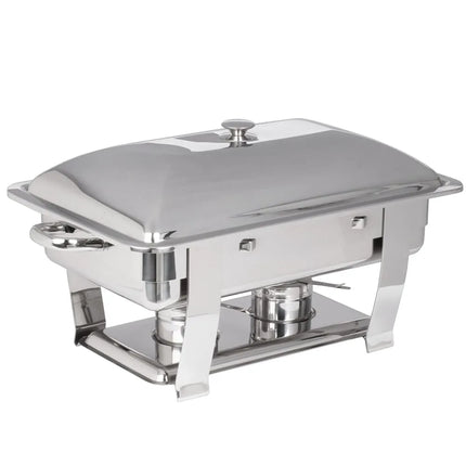 Vollrath 46518 Full Size Chafer w/ Lift-off Lid & Chafing Fuel Heat