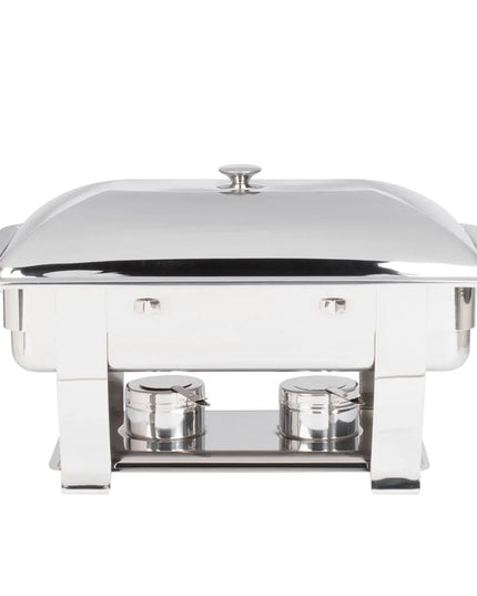 Vollrath 46518 Full Size Chafer w/ Lift-off Lid & Chafing Fuel Heat