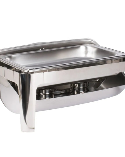 Vollrath T3500 Full Size Chafer w/ Roll-top Lid & Chafing Fuel Heat