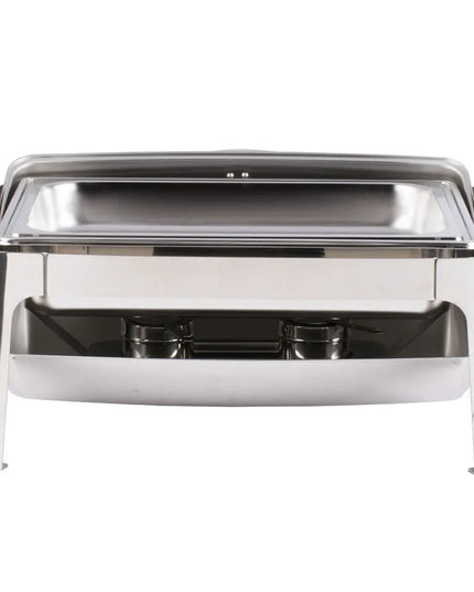 Vollrath T3500 Full Size Chafer w/ Roll-top Lid & Chafing Fuel Heat