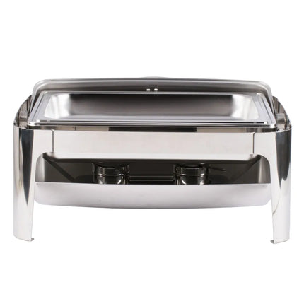 Vollrath T3500 Full Size Chafer w/ Roll-top Lid & Chafing Fuel Heat