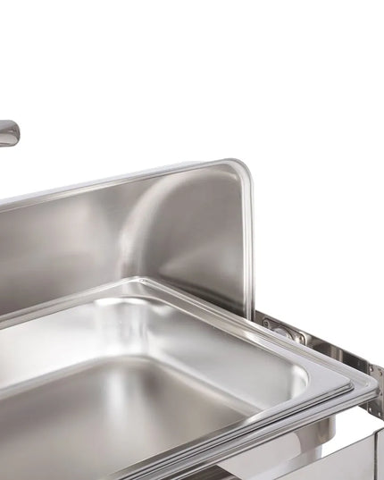 Vollrath T3500 Full Size Chafer w/ Roll-top Lid & Chafing Fuel Heat