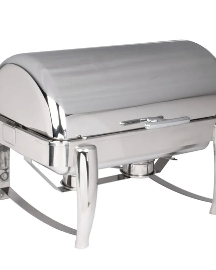 Vollrath T3600 Full Size Chafer w/ Roll-top Lid & Chafing Fuel Heat