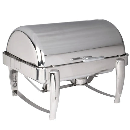 Vollrath T3600 Full Size Chafer w/ Roll-top Lid & Chafing Fuel Heat