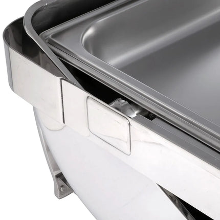 Vollrath T3600 Full Size Chafer w/ Roll-top Lid & Chafing Fuel Heat