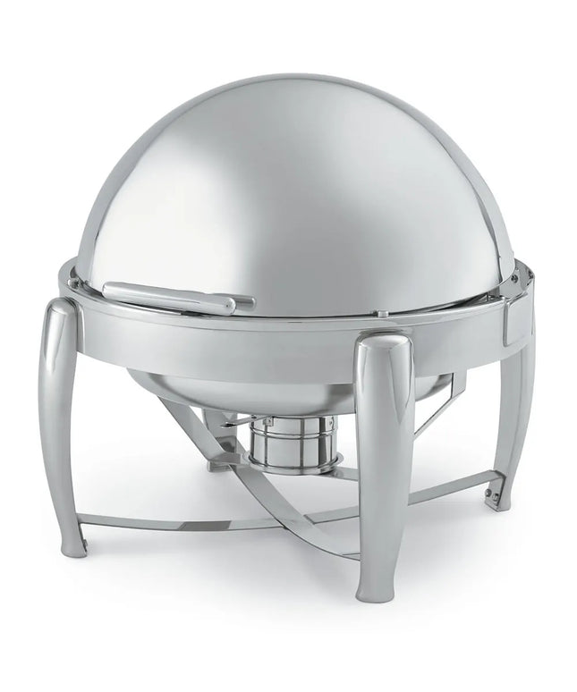 Vollrath T3605 Round Chafer w/ Roll-Top Lid & Chafing Fuel Heat