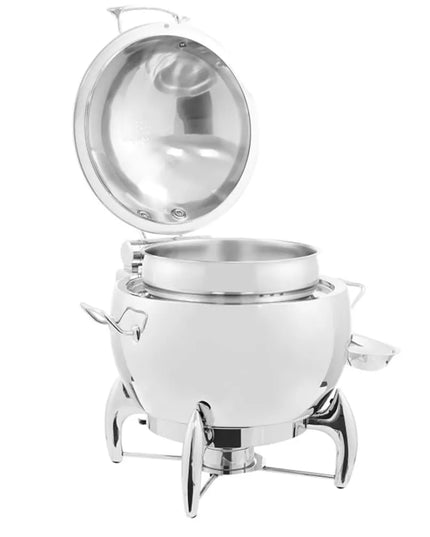 Vollrath T3633 Round Chafer  w/ Hinged Lid & Chafing Fuel Heat