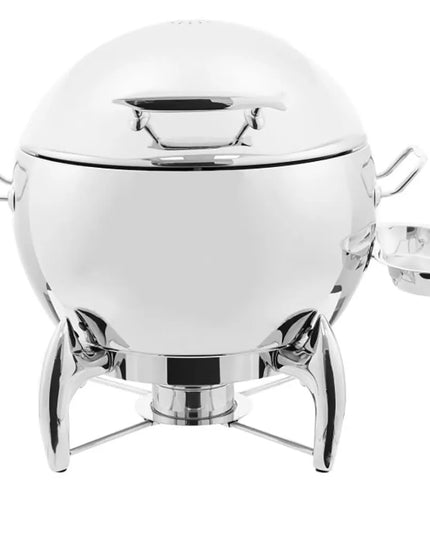 Vollrath T3633 Round Chafer  w/ Hinged Lid & Chafing Fuel Heat