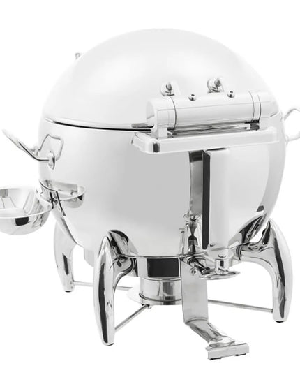 Vollrath T3633 Round Chafer  w/ Hinged Lid & Chafing Fuel Heat
