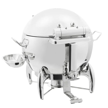 Vollrath T3633 Round Chafer  w/ Hinged Lid & Chafing Fuel Heat