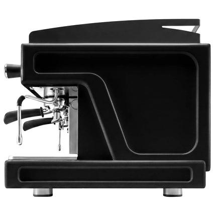 WEGA | Airy – Commercial 2-Group Espresso Machine – 3.85 kW – with 2 Steam Wands & Hot Water – Black