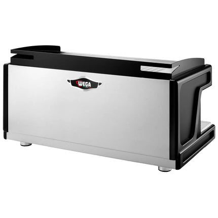 WEGA | Airy – Commercial 3-Group Espresso Machine – 5.6 kW – with 2 Steam Wands & Hot Water – Black