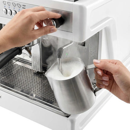 WEGA | Airy – Commercial 3-Group Espresso Machine – 5.6 kW – with 2 Steam Wands & Hot Water – White