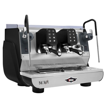 WEGA | Commercial 2-Group Espresso Machine – 2 Steam Wands & Hot Water – Touchscreen