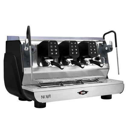 WEGA | Commercial 3-Group Espresso Machine – 2 Steam Wands & Hot Water – Touchscreen