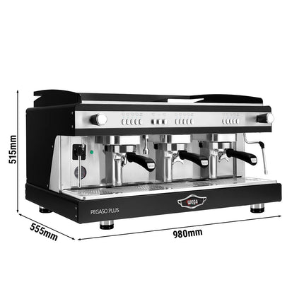 WEGA | Commercial 3-Group Espresso Machine – Steam Wand & Hot Water