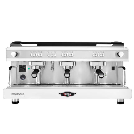 WEGA | Commercial 3-Group Espresso Machine – Steam Wand & Hot Water