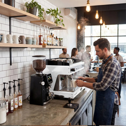 WEGA | Commercial 3-Group Espresso Machine – Steam Wand & Hot Water