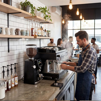 WEGA | Commercial 3-Group Espresso Machine – Steam Wand & Hot Water