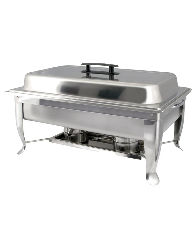 Winco C-1080 Full Size Chafer w/ Lift Off Lid & Chafing Fuel Heat