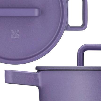 WMF | FLAVOUR - Pot - Ø 240mm - Cast iron - 5.2 liters - incl. lid - Purple