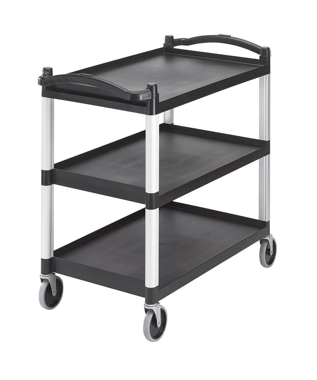 Xe Đẩy Phục Vụ Cambro BC340KD110 3 Tầng Polymer Tải Trọng 181.41 kg Thành Cao