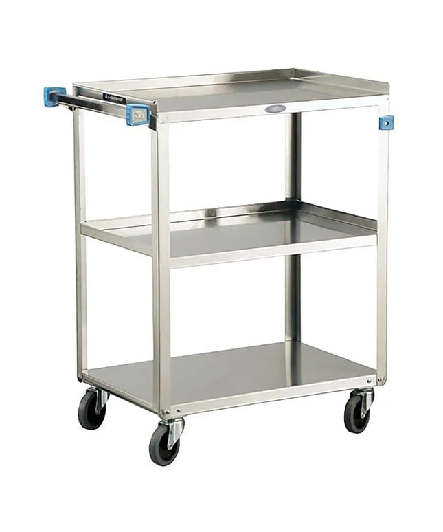 Xe Đẩy Phục Vụ Lakeside 322 3 Tầng Inox Tải Trọng 136.05 kg Thành Cao