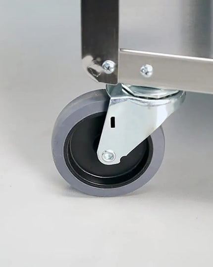 Xe Đẩy Phục Vụ Lakeside 322 3 Tầng Inox Tải Trọng 136.05 kg Thành Cao