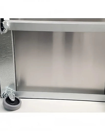 Xe Đẩy Phục Vụ Lakeside 322 3 Tầng Inox Tải Trọng 136.05 kg Thành Cao