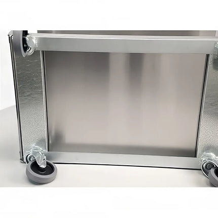 Xe Đẩy Phục Vụ Lakeside 322 3 Tầng Inox Tải Trọng 136.05 kg Thành Cao