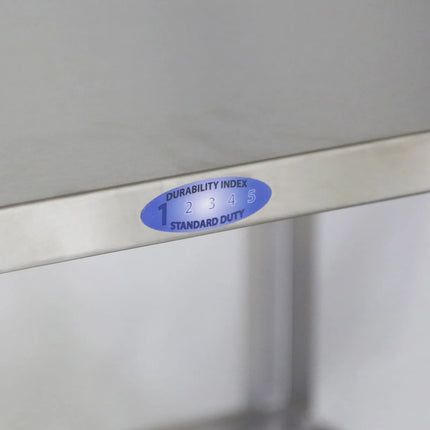 Xe Đẩy Phục Vụ Lakeside 322 3 Tầng Inox Tải Trọng 136.05 kg Thành Cao