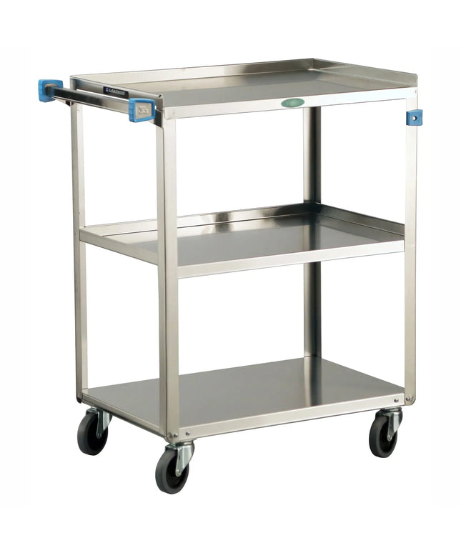 Xe Đẩy Phục Vụ Lakeside 422 3 Tầng Inox Tải Trọng 226.76 kg Thành Cao