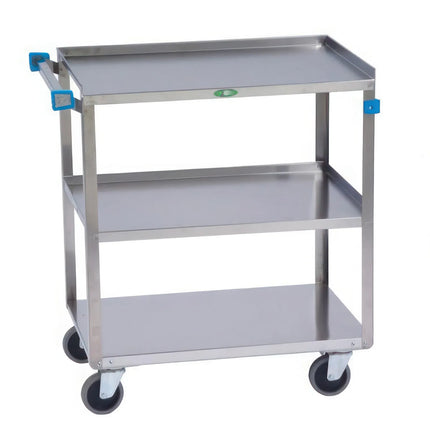 Xe Đẩy Phục Vụ Lakeside 422 3 Tầng Inox Tải Trọng 226.76 kg Thành Cao