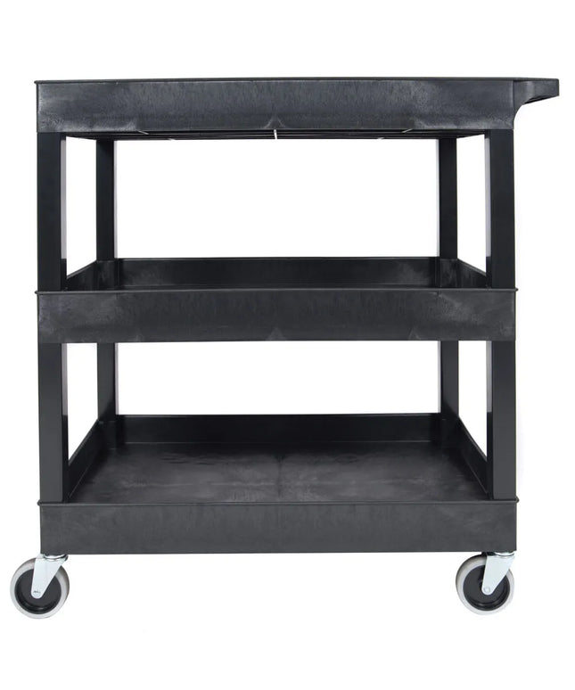 Xe Đẩy Phục Vụ Luxor 3 Tầng Polymer Tải Trọng 181.41 kg Thành Cao (EC111-B)