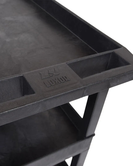 Xe Đẩy Phục Vụ Luxor 3 Tầng Polymer Tải Trọng 181.41 kg Thành Cao (EC111-B)