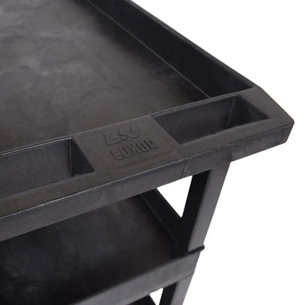 Xe Đẩy Phục Vụ Luxor 3 Tầng Polymer Tải Trọng 181.41 kg Thành Cao (EC111-B)