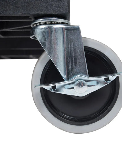 Xe Đẩy Phục Vụ Luxor 3 Tầng Polymer Tải Trọng 181.41 kg Thành Cao (EC111-B)