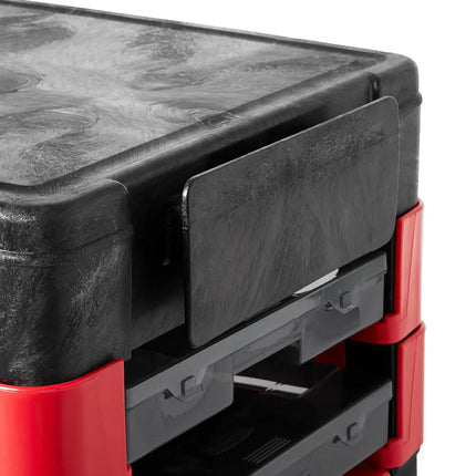 Xe Đẩy Phục Vụ Rubbermaid FG618088 BLA 2 Tầng Polymer Tải Trọng 149.66 kg Thành Phẳng