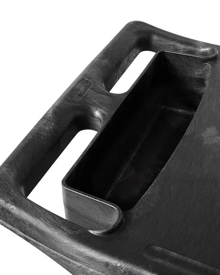 Xe Đẩy Phục Vụ Rubbermaid FG618088 BLA 2 Tầng Polymer Tải Trọng 149.66 kg Thành Phẳng