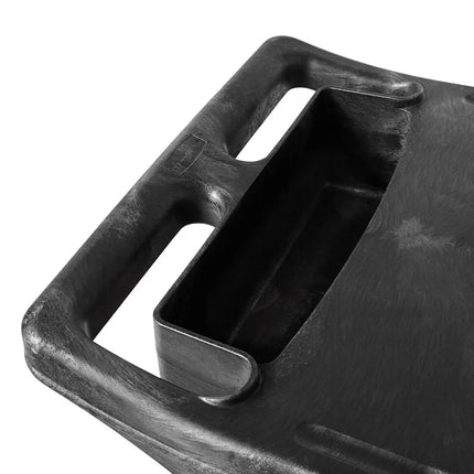 Xe Đẩy Phục Vụ Rubbermaid FG618088 BLA 2 Tầng Polymer Tải Trọng 149.66 kg Thành Phẳng