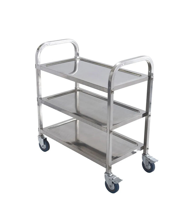 Xe Đẩy Phục Vụ Winco SUC-30 3 Tầng Inox Thành Cao