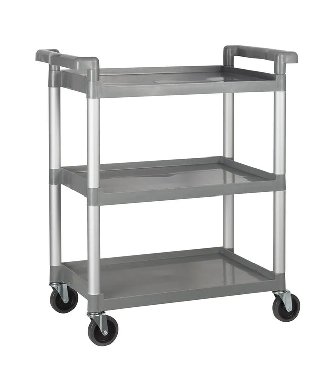 Xe Đẩy Phục Vụ Winco UC-2415G 3 Tầng Nhựa Tải Trọng 149.66 kg Thành Cao