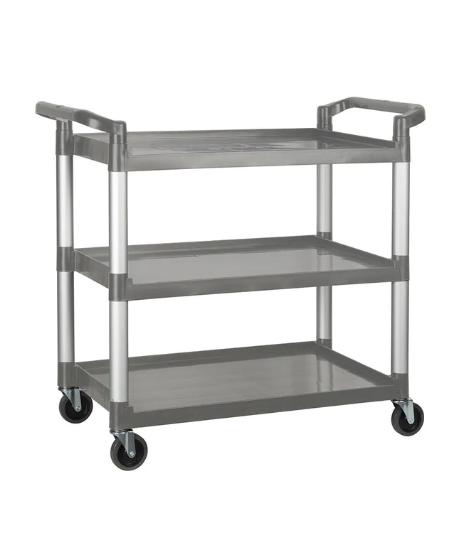 Xe Đẩy Phục Vụ Winco UC-3019G 3 Tầng Nhựa Tải Trọng 181.41 kg Thành Cao