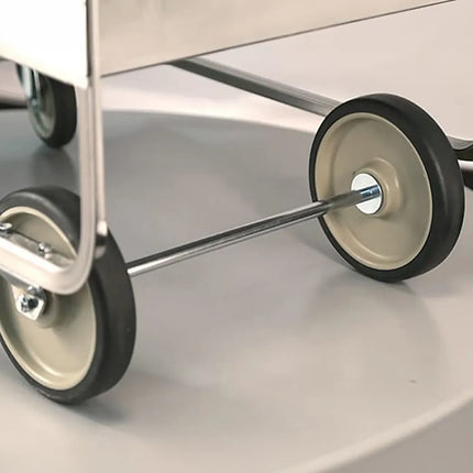 Xe Đẩy Tiện Ích Inox 2 Tầng Lakeside 543 Tải Trọng 317.46 kg, Gờ Nâng