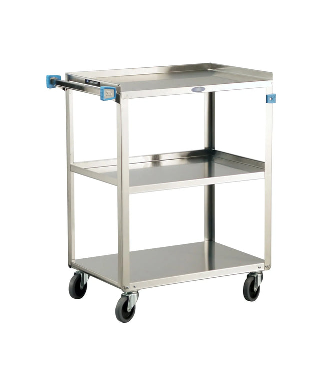 Xe Đẩy Tiện Ích Inox 3 Tầng Lakeside 311 Tải Trọng 136.05 kg, Gờ Cao
