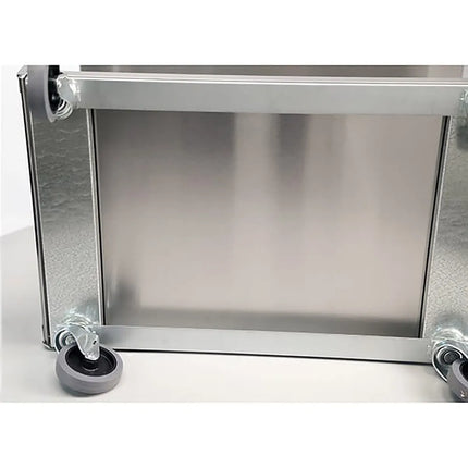 Xe Đẩy Tiện Ích Inox 3 Tầng Lakeside 311 Tải Trọng 136.05 kg, Gờ Cao
